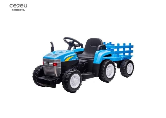 Un tour à la force de la pédale sur le tracteur et la remorque pour des enfants des années 3+ | Réglable pour de plus grands enfants | Assemblée facile