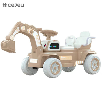 Batterie rechargeable Les enfants montent sur un camion jouet: éducation précoce, lumières LED, vitesse maximale de 3 à 5 km/h