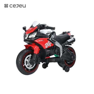 CJ-N-666 Kids Ride On Motorcycle 12V Electric 3 Wheels Bicycle with Music &amp; Light (Suitable for 3-8 Age) Le moteur est équipé d'un moteur électrique à trois roues.
