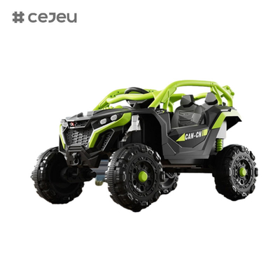 CJ5188,6V7*2,380,avec musique/éducation précoce/bluetooth/lumières,Orange Jaune Vert Rouge, 4 couleurs