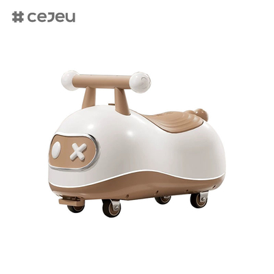 CJ-BBTH-R1-1, Scooter à cacahuètes, ABS Light/Music Rotate 360 degrés, Vert/Café/Noir/Rose, quatre couleurs en option