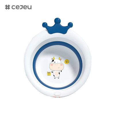 CJ-JC1141, PP+TPEFoldable,bassin de lavage pour bébé, pliable à une clé, stockage pratique, disponible à tout moment, n'importe où
