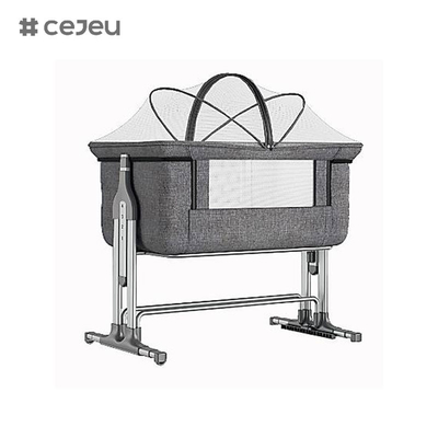 CJ-CH-122 Métal Moderne Multifonctionnel Pliable Berceau de bébé Berceau de bébé Berceau de lit Berceau de bébé à côté Dormeur