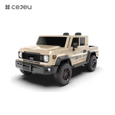 CJ-TTXB-HZBB-985 2025 Nouveau camion électrique à quatre roues motrices pour enfants 4x4 roues 3-8 ans 2 sièges RC tout-terrain avec batterie