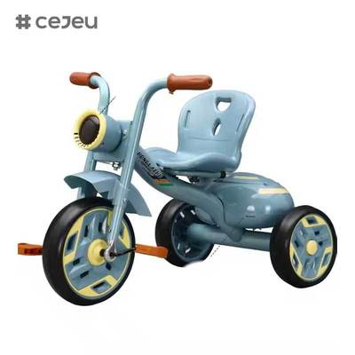 CJ-HLZ-1753 2025 Tricycle pour enfants à 3 roues, très populaire en Chine, style porteur pour enfants de 3 à 6 ans