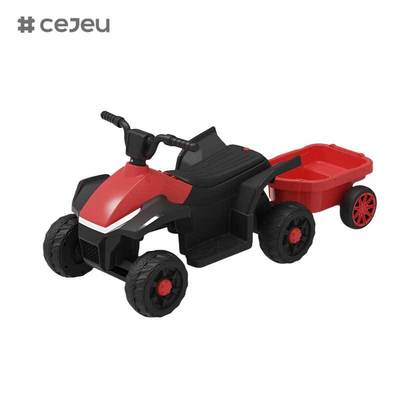 CJ-BEJ-3199 Nouveau quadricycle électrique à 6 roues pour enfants à piles en plastique