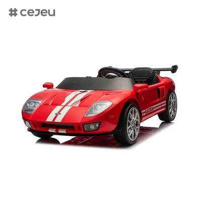 CJ-S325 GT Nouveau modèle 2 places 150W Moteur sans balais Sous licence FORD GT Voiture électrique jouet pour enfants Voiture électrique 24V pour enfants à conduire