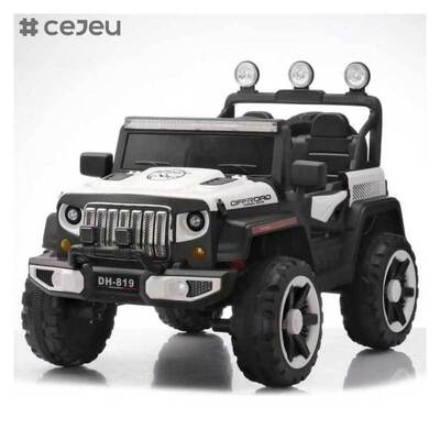CJ-CHBB-DH-819 Voiture électrique pour enfants en ABS de haute qualité, voiture tout-terrain à quatre roues motrices à piles, pour enfants de 5 à 7 ans, taux de réapprovisionnement USB 66 %