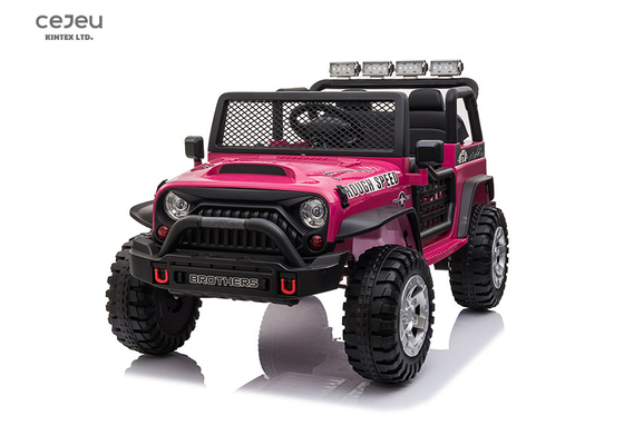 EN71 jeep à piles rose électrique 3.6KM/HR avec l'écran MP4