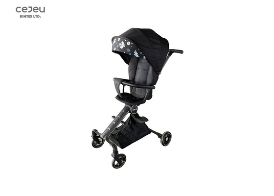 Châssis léger de noir de poussette de bébé de roue confortable d'unité centrale