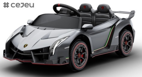 12V sous licence Lamborghini Aventador SV jouet de voiture de sport pour enfants avec contrôle parental