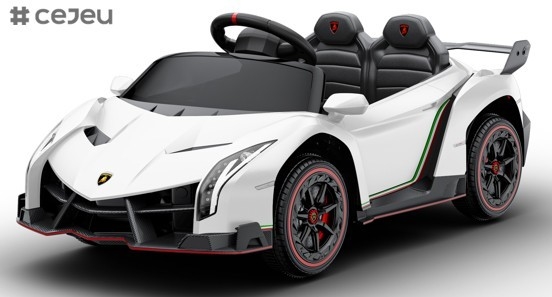 12V sous licence Lamborghini Aventador SV jouet de voiture de sport pour enfants avec contrôle parental
