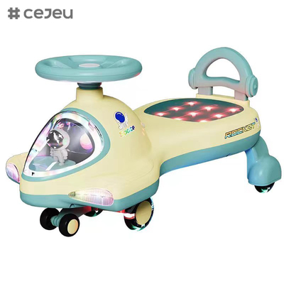 Garçon/Girl Wiggle Ride On Toy: Sécurisé, amusant et facile à utiliser, roue en PU clignotante, légère, 2-5 ans