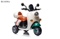 Scooter Vespa pour enfants, 12V rechargeable à vélo avec roues d'entraînement