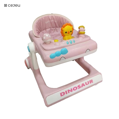 Baby Walker réglable en hauteur avec lecteur de musique Bluetooth