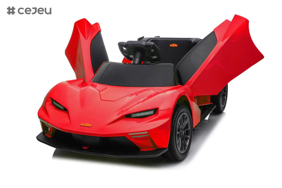 Licence KTM X-Bow GTX 12V Ride On Toys pour 3-6 ans Garçons et filles cadeaux, enfants voiture électrique avec musique