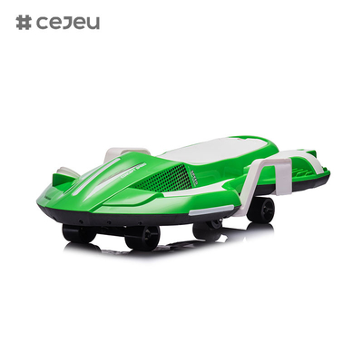 2 en 1 pédale électrique et poussée Ride On Toy Wiggle Car avec USB léger, MP3 et musique pour les enfants Unisexe