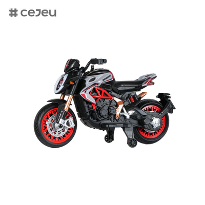 CJ-800RC Les enfants montent sur une moto à 3 roues 12V alimenté par batterie vélo électrique jouet,4.5 batterie, à entraînement unique 550