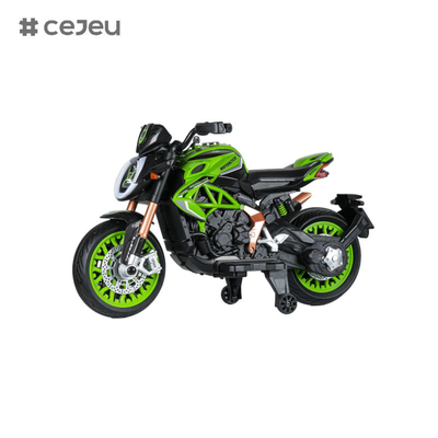 CJ-800RC Les enfants montent sur une moto à 3 roues 12V alimenté par batterie vélo électrique jouet,4.5 batterie, à entraînement unique 550