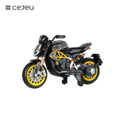 CJ-800RC Les enfants montent sur une moto à 3 roues 12V alimenté par batterie vélo électrique jouet,4.5 batterie, à entraînement unique 550