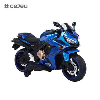 CJ-N-999 Motocyclette pour enfants à entraînement simple, 12V4,5AH,550 moteur, démarrage en un clic, adapté aux enfants de 3 à 12 ans
