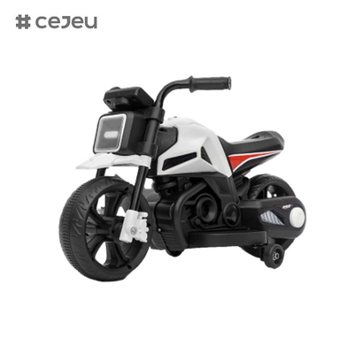 CJ-998 nouvelles motos,un seul clic,LED,musique,roues d'entraînement,pour garçons et filles âgés de 3 à 8 ans