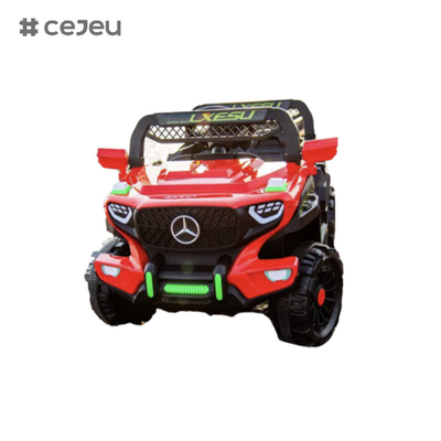 CJ-2023 6V Seater Les enfants conduisent une voiture UTV, un véhicule électrique de 4,5AH Une voiture de camion avec un moteur 2x380, un moteur RC 2,4G, pour garçons et filles