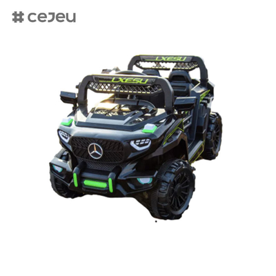 CJ-2023 6V Seater Les enfants conduisent une voiture UTV, un véhicule électrique de 4,5AH Une voiture de camion avec un moteur 2x380, un moteur RC 2,4G, pour garçons et filles