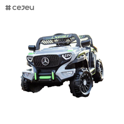 CJ-2023 6V Seater Les enfants conduisent une voiture UTV, un véhicule électrique de 4,5AH Une voiture de camion avec un moteur 2x380, un moteur RC 2,4G, pour garçons et filles