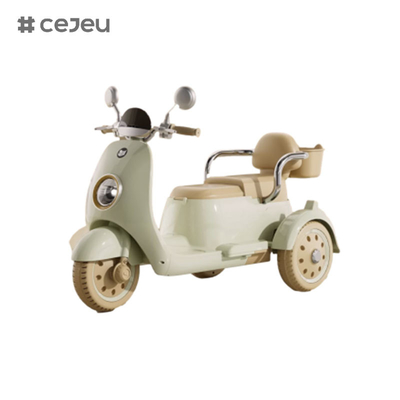 CJ-689-2 6V4 Un bouton de démarrage/fonction d'éducation précoce/USB/lampe/avec boîte de rangement,voiture électrique pour enfants pour garçons et filles