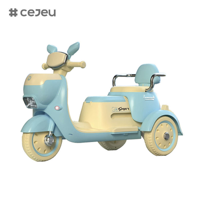 CJ-688 Motocycles électriques, démarrage à un bouton, fonction d'éducation précoce,USB, pour garçons et filles de 3 à 5 ans