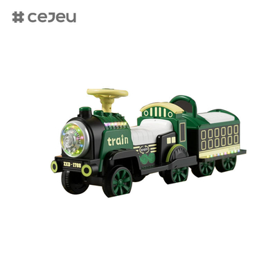 CJ-1788 Scooters de train pour garçons et filles avec carrosserie et compartiment/Bluetooth/musique/lumières/démarrage en un clic