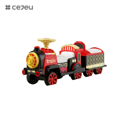 CJ-1788 Scooters de train pour garçons et filles avec carrosserie et compartiment/Bluetooth/musique/lumières/démarrage en un clic