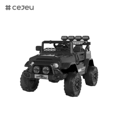 CJ2122 Double porte ouverte, 6V4AH* 1,390 #*1, avec 2.4G RC, lumières, démarrage à un bouton, musique, USB, Bluetooth, éducation précoce