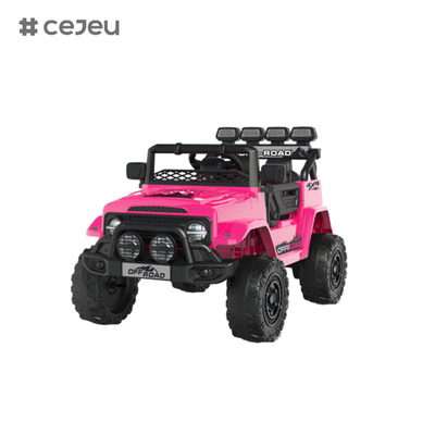 CJ2122 Double porte ouverte, 6V4AH* 1,390 #*1, avec 2.4G RC, lumières, démarrage à un bouton, musique, USB, Bluetooth, éducation précoce