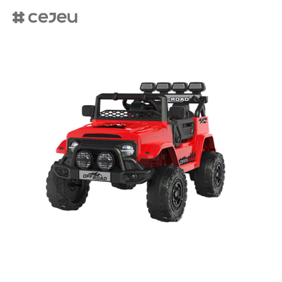 CJ2122 Double porte ouverte, 6V4AH* 1,390 #*1, avec 2.4G RC, lumières, démarrage à un bouton, musique, USB, Bluetooth, éducation précoce