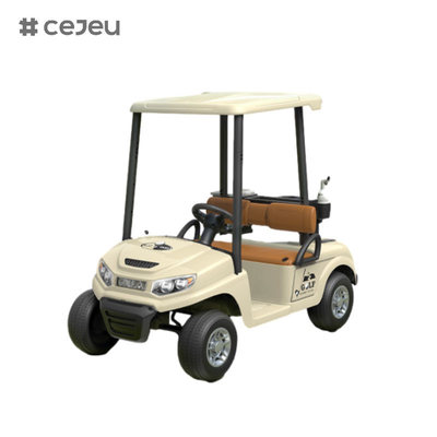 CJ-390 ((assez d'espace pour deux sièges), 12V10AH*1, #550*2, 2.4G, musique, usb, mp3, chariot de golf avec plusieurs options de couleurs