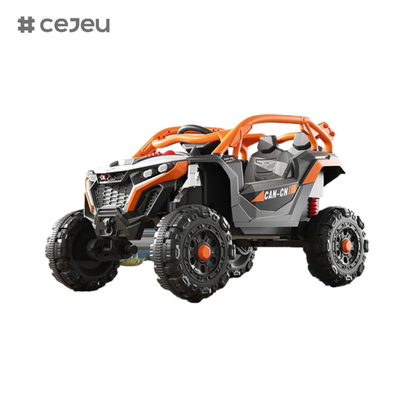 CJ5188,6V7*2,380,avec musique/éducation précoce/bluetooth/lumières,Orange Jaune Vert Rouge, 4 couleurs