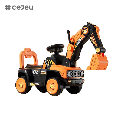 CJ-TK5688, excavatrice pour enfants, 63*33*57cm, rouge/bleu/orange, 3 couleurs à choisir, donne aux enfants un rêve d'excavatrice