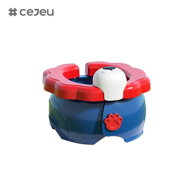 CJ-6901Children go out toilettes pliantes pour garçons et filles toilettes d'urgence pour voitures bébé, bleu vert jaune 3 couleurs disponibles