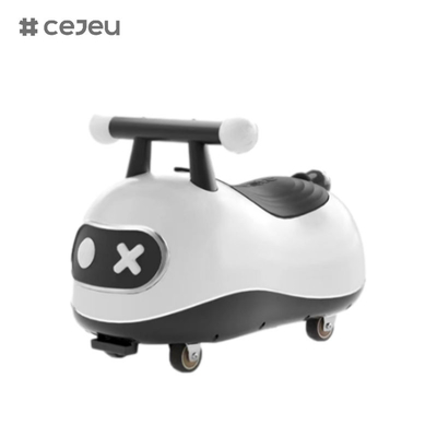 CJ-BBTH-R1-1, Scooter à cacahuètes, ABS Light/Music Rotate 360 degrés, Vert/Café/Noir/Rose, quatre couleurs en option
