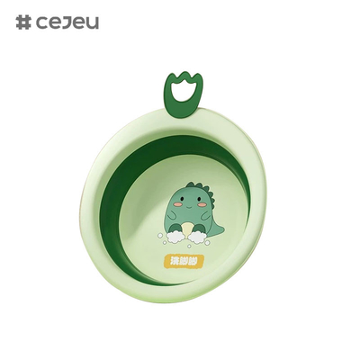 CJ-NZ-XKL, bassin de lavage pour bébé pliable, facile à transporter et à placer, pliable et facile à utiliser, rose vert bleu, trois couleurs