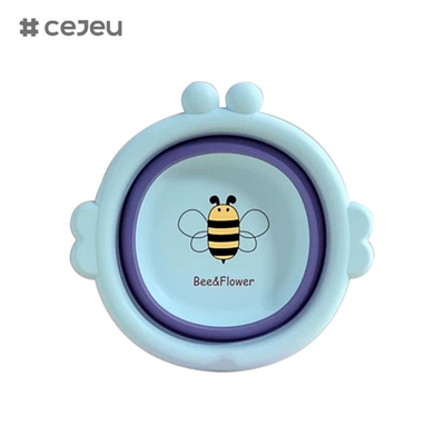 CJ-JC1301,PP+TPEFoutable,bassin de lavage pour bébés,une clé pliable, 31*32.5*3cm,entreposage pratique,à tout moment, n'importe où disponible