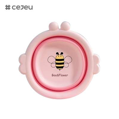 CJ-JC1301,PP+TPEFoutable,bassin de lavage pour bébés,une clé pliable, 31*32.5*3cm,entreposage pratique,à tout moment, n'importe où disponible