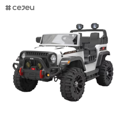 CJ-JC309, avec 2.4G RC Deux sièges/USB/Light Suspension à quatre roues avec prise MP3/Music Power display/3 vitesses Bluetooth/Horn