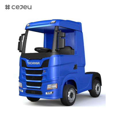 CJ-HL698 SCANIA R SERIES TRUCK sous licence, 12V10AH*1 35W*2 2.4G RC Display de musique/puissance avant/arrière haut/deux portes