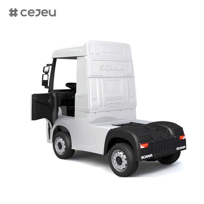 CJ-HL698 SCANIA R SERIES TRUCK sous licence, 12V10AH*1 35W*2 2.4G RC Display de musique/puissance avant/arrière haut/deux portes