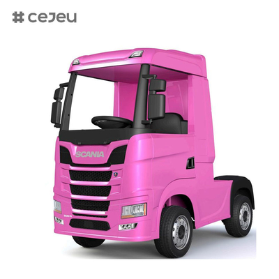 CJ-HL698 SCANIA R SERIES TRUCK sous licence, 12V10AH*1 35W*2 2.4G RC Display de musique/puissance avant/arrière haut/deux portes