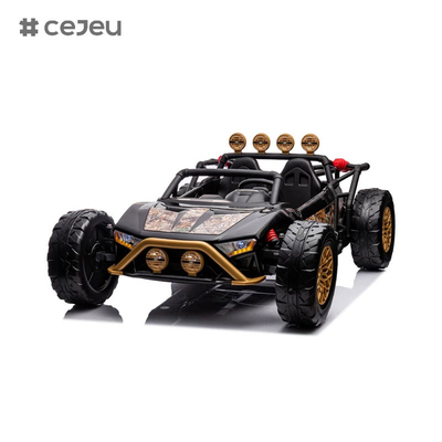 CJTJQ-007,12V4.5AH*1 390*2 Musique/Deux portes ouvertes Balancement/Bluetooth Affichage d'alimentation lumière LED/Socket USB Suspension à quatre roues