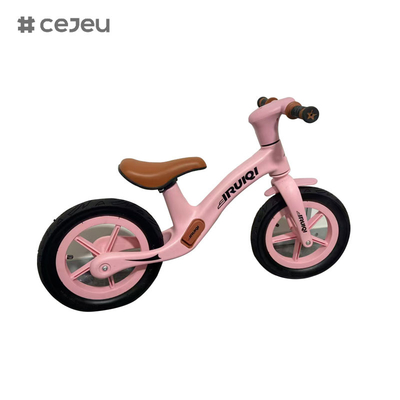 CJ-TXY-201,Early Learning Interactive Push Bike avec équilibre régulier et repose-pieds,Rose Noir Rouge Vert,Quatre couleurs